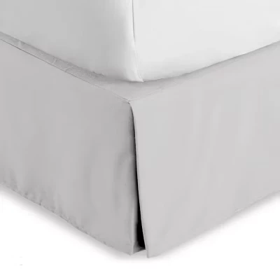 Юбка для кровати Bare Home плиссированная 38 см, серая