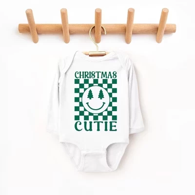 Детское боди The Juniper Shop Christmas Cutie, белое