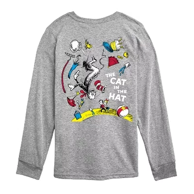 Иллюстрация к графической футболке с длинным рукавом athletic heather