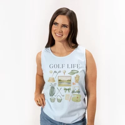 Женская майка Simply Sage Market Golf Life, шамбре