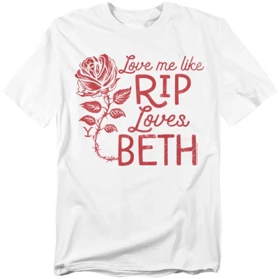 Men's  Love Me Like Rip Loves Beth T-Shirt white