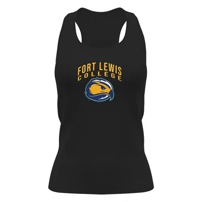 Женская спортивная майка Fort Lewis College, черная