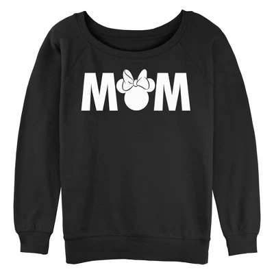 Толстовка Junior's Mickey & Friends Mom Bow Icon черная