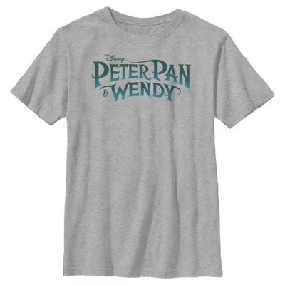 Футболка с простым логотипом Boy's & Wendy athletic heather