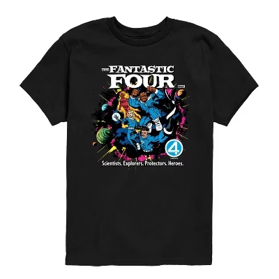 Черная футболка с коротким рукавом и графическим рисунком на обложке комикса Vs Galactus
