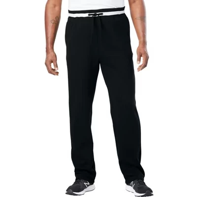 Мужские флисовые брюки Kingsize Coach's Collection, черные
