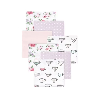 Детские фланелевые пеленки Luvable Friends Hudson Baby 7 шт, чайный