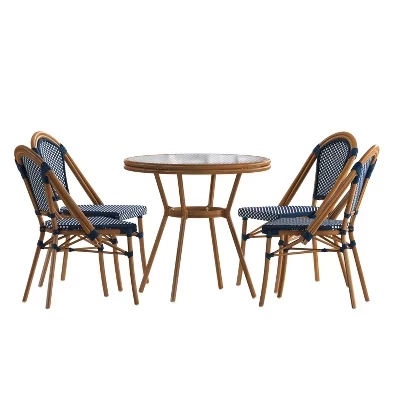 Набор Flash Furniture Bordeaux для бистро, разноцветный