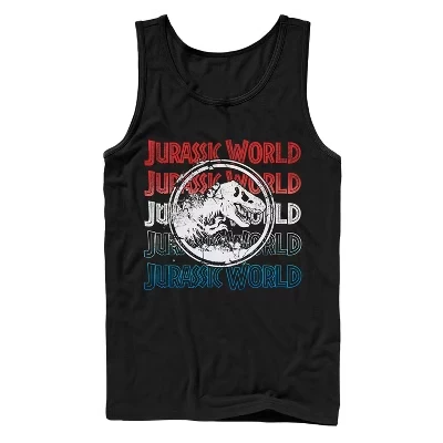 Мужская майка Jurassic World Fallen Kingdom, черная