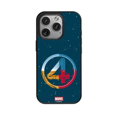 Чехол для мобильного телефона Marvel Fantastic 4 Badge, совместимый с MagSafe, для Apple iPhone fantastic four