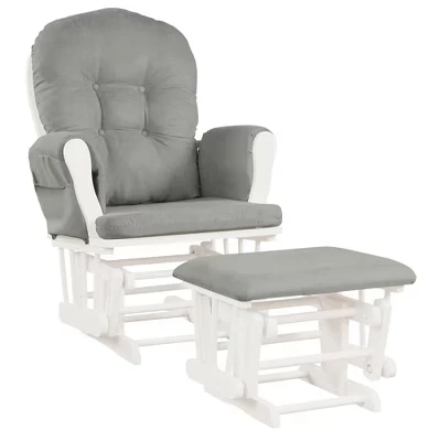 Детская комната Relax Rocker Кресло-качалка Планер и пуфик с подушкой