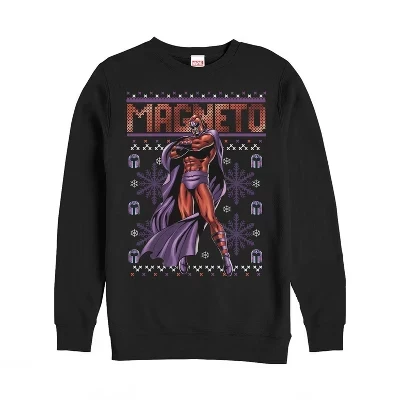 Мужской свитшот Marvel X-Men Magneto, черный