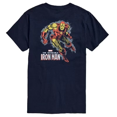 Мужская футболка с коротким рукавом Iron Man Sketch и графическим рисунком