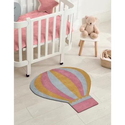Детский ковер Unique Loom Zeppelin из шерсти, мультиколор