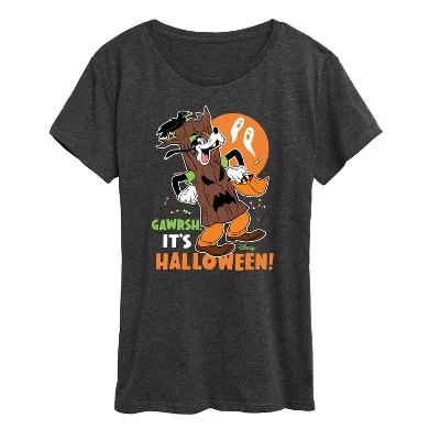 Женская футболка Gawrsh It's Halloween с коротким рукавом и графическим рисунком heather charcoal