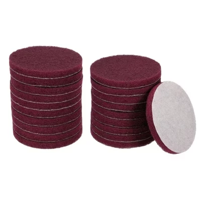 Абразивные губки Unique Bargains 4″, 20 шт., красные