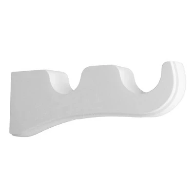 Кронштейны двойного карниза Lumi Home Furnishings, белые