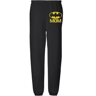 Мужские джоггеры Batman с принтом Bat Mom Shield, черные