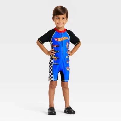 Спортивный костюм Hotwheels для маленьких мальчиков - Синий