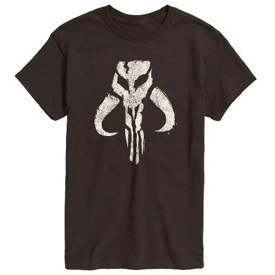 Мужская футболка с коротким рукавом и графическим рисунком Mandalorian Mando Icon