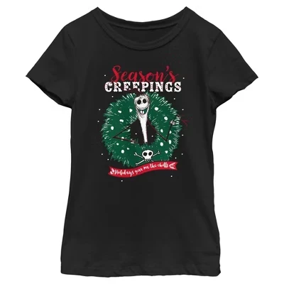 Женская футболка Jack Season's Creepings черного цвета
