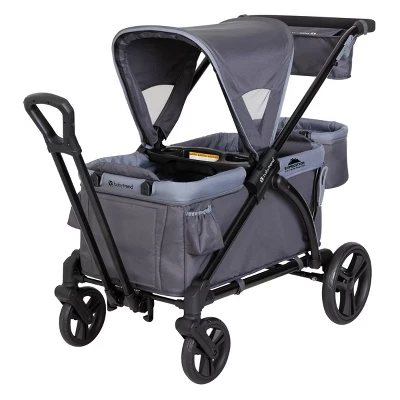 Коляска-вагон Baby Trend Expedition 2‑в‑1 Plus, серая