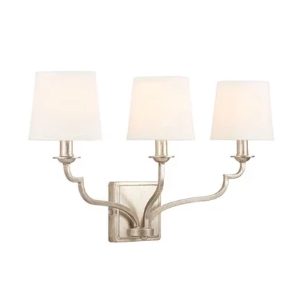 Бра Capital Lighting Ophelia, 3 лампы, зимнее золото