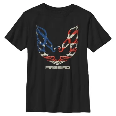 Футболка для мальчиков General Motors American Firebird черного цвета