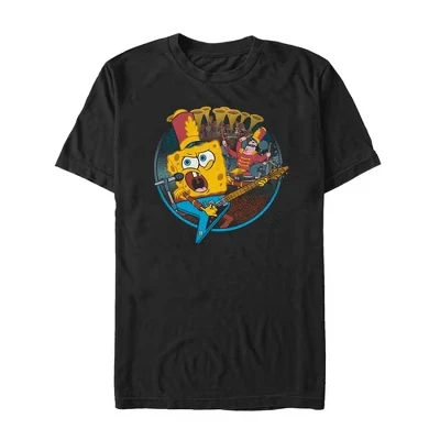 Мужская футболка SpongeBob SquarePants Гик, черная
