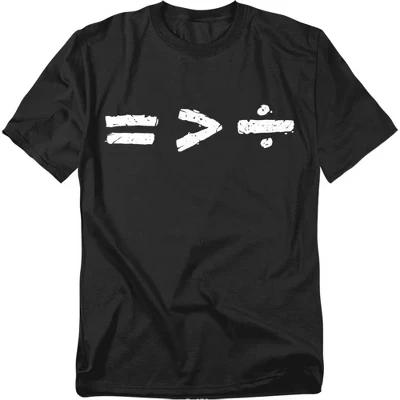 Мужская футболка Equality Math черного цвета
