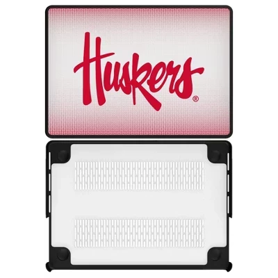 Льняной чехол для ноутбука NCAA Big Ten Universities для Apple MacBook nebraska huskers