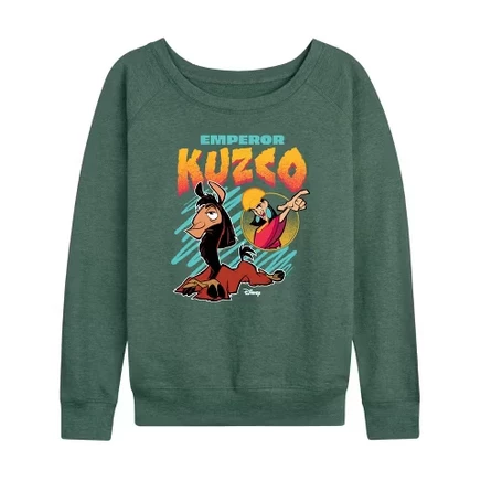 Женская футболка Kuzco The Emperor's New Groove, зеленая
