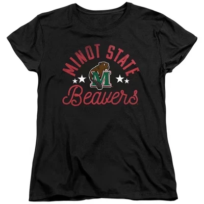 Женская футболка Athletic Heather от Minot State University Beavers