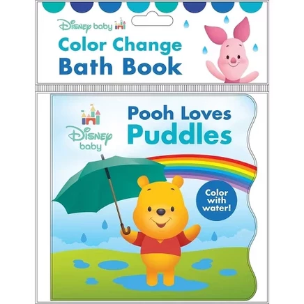 Книга для купания Disney Baby «Винни-Пух любит лужи»