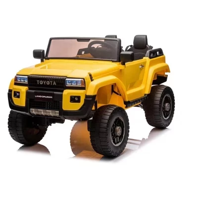Детский электромобиль DobleePy Land Cruiser, оранжевый