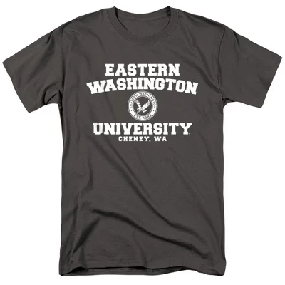 Мужская футболка с официальным логотипом Eastern Washington University Circle.