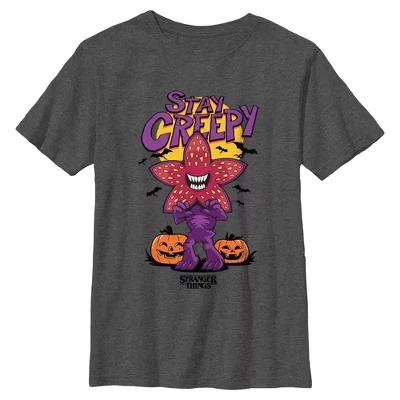 Футболка для мальчиков Demogorgon Halloween Night темный вереск