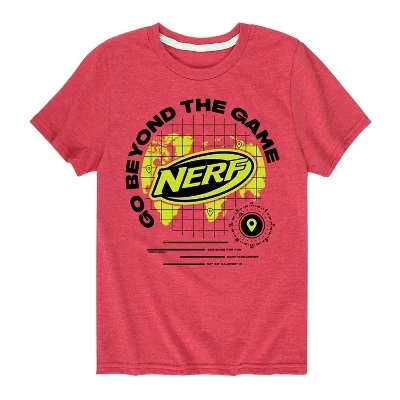 Мальчиковая футболка Nerf Go Beyond The Game, красная