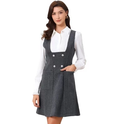 Женское платье-сарафан INSPIRE CHIC, серое