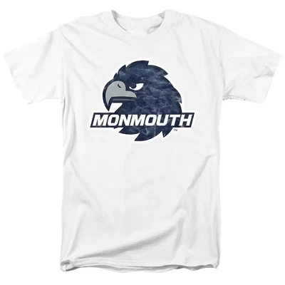 Мужская футболка с надписью Monmouth University для начальной школы, белая