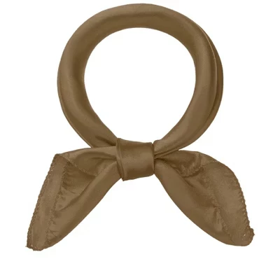 Женские однотонные атласные шарфы, маленький квадратный шейный платок, шейный платок 19,7 