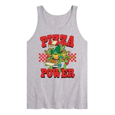 Мужская майка с графическим рисунком Group Pizza Power athletic heather