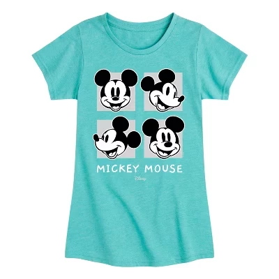 Футболка для девочек Disney Mickey & Friends, бирюзовая