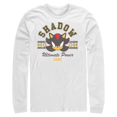 Мужская рубашка Shadow Ultimate Power с длинным рукавом белого цвета