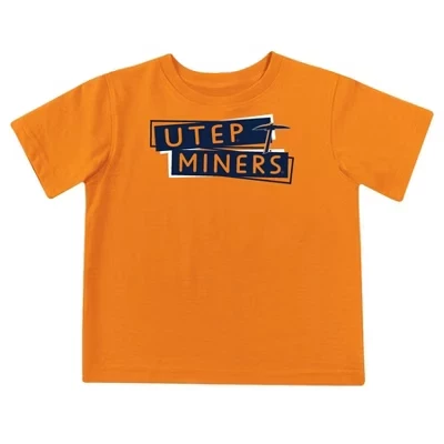 Футболки для маленьких мальчиков UTEP Miners' 2pk с коротким и длинным рукавом
