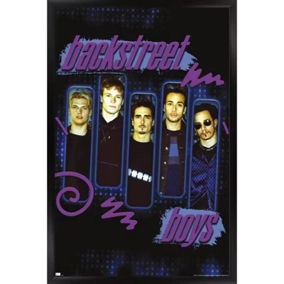 Постер Trends International Backstreet Boys, черный