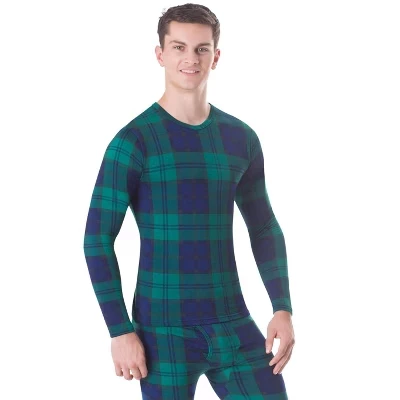 Мужские термо-топы, базовый слой, Топ на флисовой подкладке, Рубашка Long John Underwear, без бирки, Утепленная для лыжного спорта На открытом воздухе, Пижама для экстремальных холодов, зеленая
