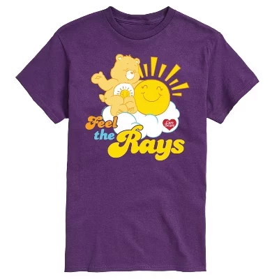 Мужская футболка с коротким рукавом Feel The Rays с графическим рисунком фиолетового цвета
