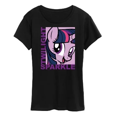 Женская футболка My Little Pony Twilight Sparkle, черная