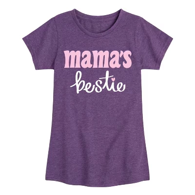 Облегающая футболка с коротким рукавом и рисунком Bestie Mama